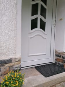 Hauseingang Ferienhaus Bad Elster